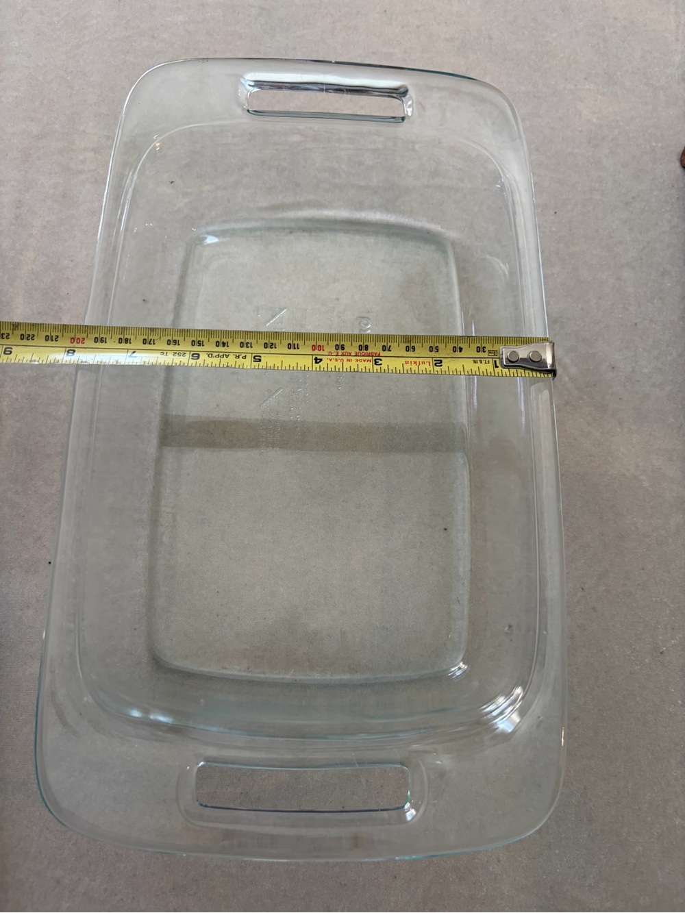 Pyrex Clear Glass Bakeware Set with Light Blue Tint - Picture 10 of 13